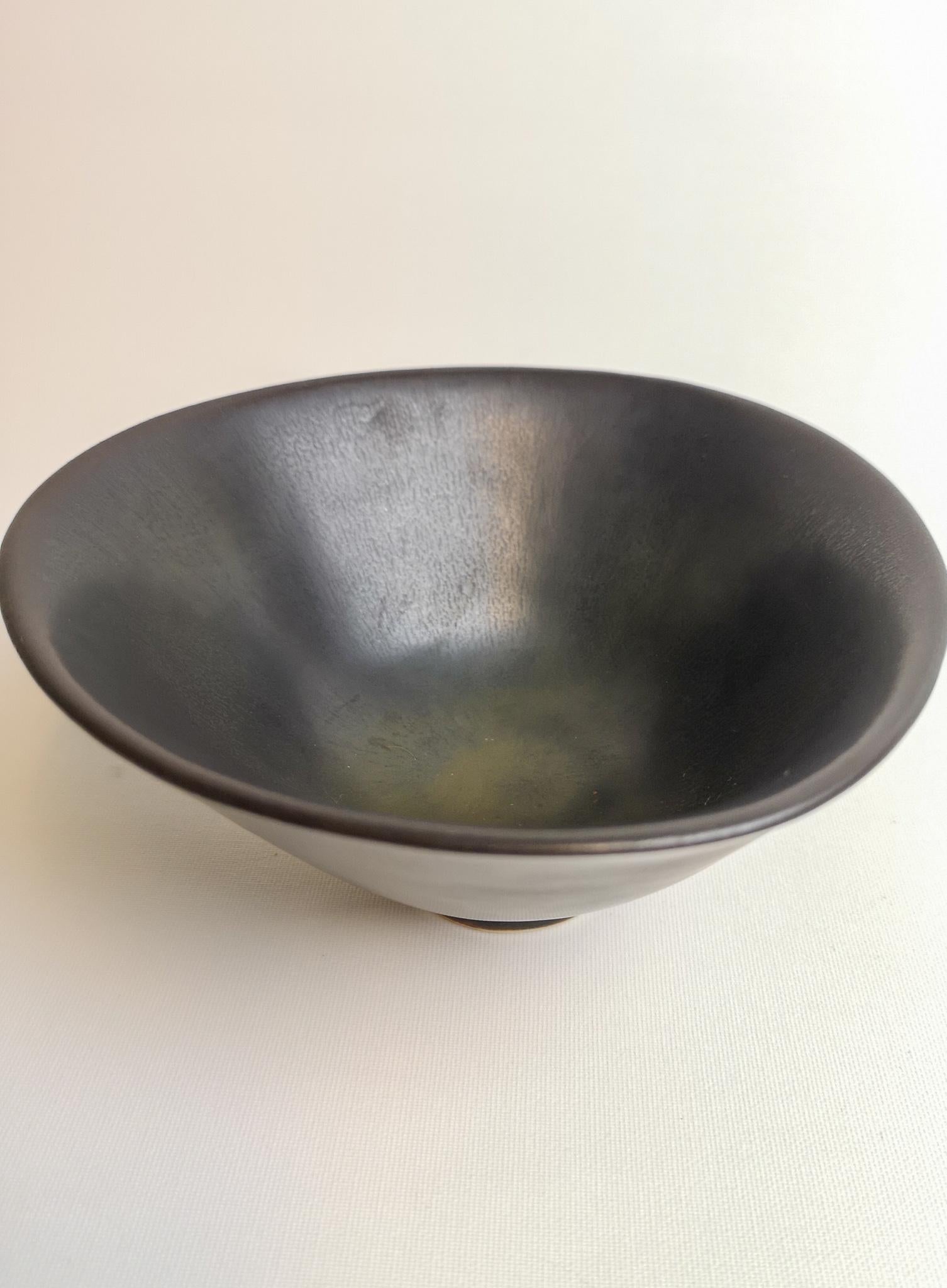 Mid-Century Modern Midcentury Ceramic Bowl Carl-Harry Stålhane Rörstrand, Sweden, 1950s