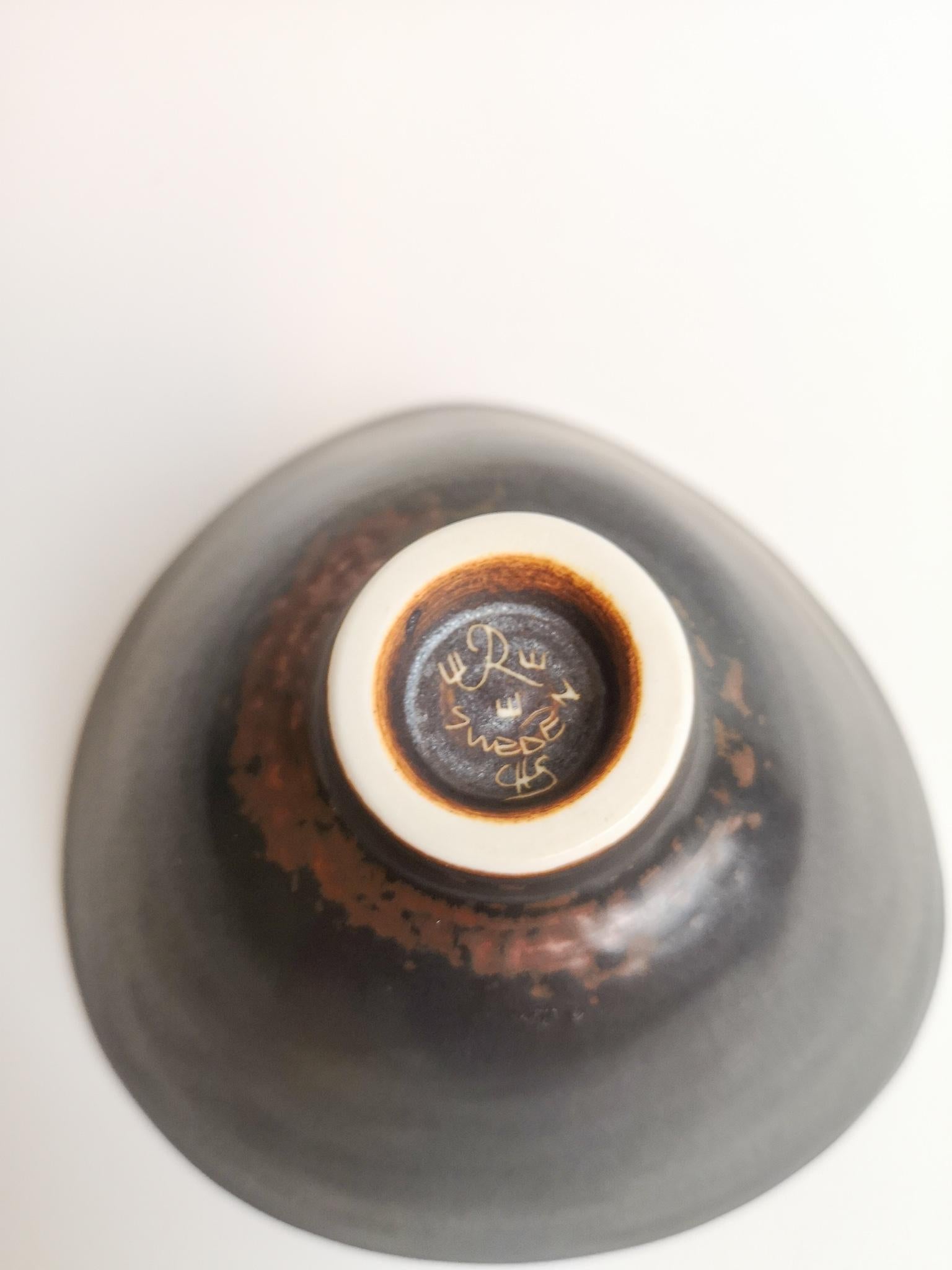 Midcentury Ceramic Bowl Carl-Harry Stålhane Rörstrand, Sweden, 1950s 2