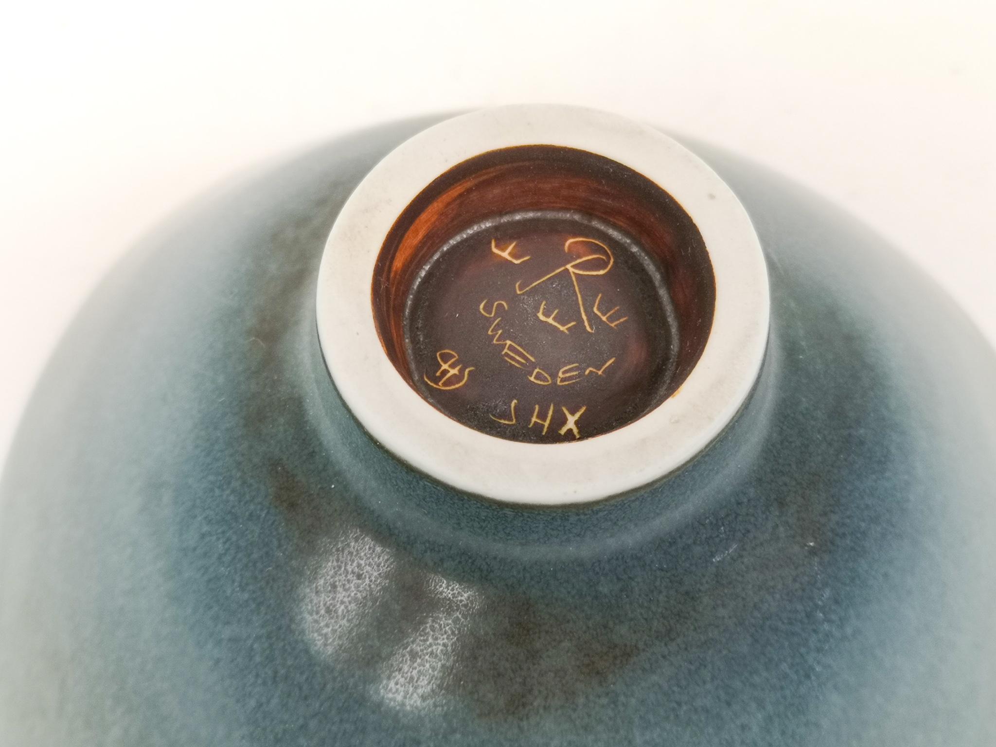 Midcentury Ceramic Bowl Rörstrand Carl Harry Stålhane, Sweden, 1950s 2