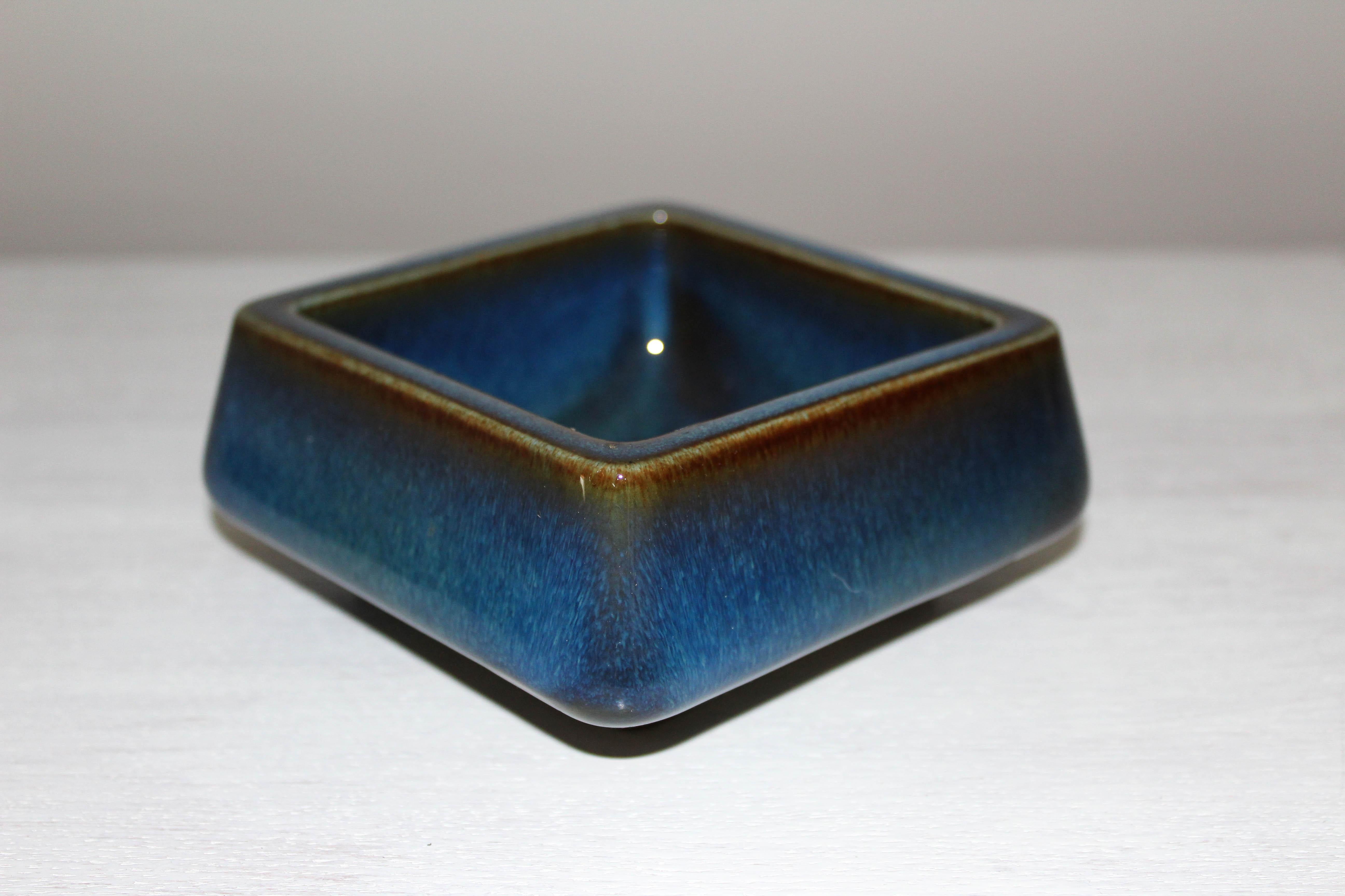 Midcentury Ceramic Bowl with Lid by Sven Jonson for Gustavsberg 1