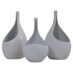 Midcentury Ceramic Collection of "Pungo" Vases Stig Lindberg Gustavsberg, 1950s