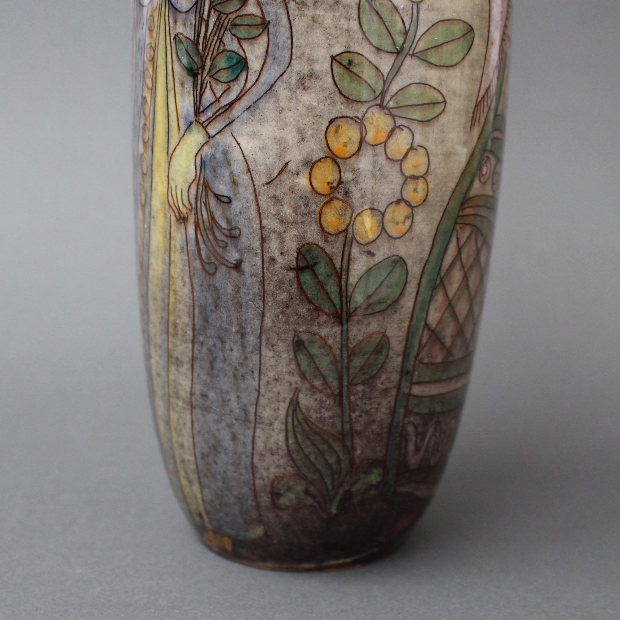 Midcentury Ceramic Glazed Vase, circa 1960s 7