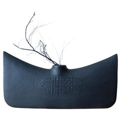 Midcentury Ceramic Ikebana Vase Sculpture, Japan 1960