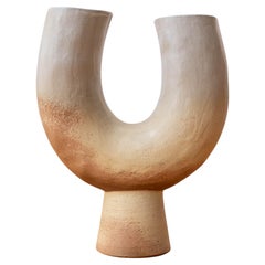 Midcentury Ceramic Ikebana Vase Sculpture, Japan 1960