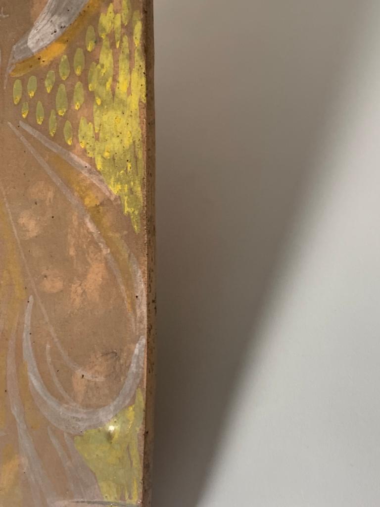 Pannello in ceramica del Medioevo di Pompeo Pianezzola da Nove, Italy 2