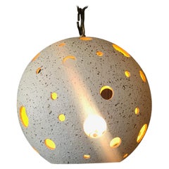 Midcentury Ceramic Pendant Light