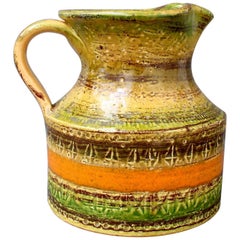 Midcentury Ceramic Pitcher or Carafe by Bitossi, 'circa 1960s', Small