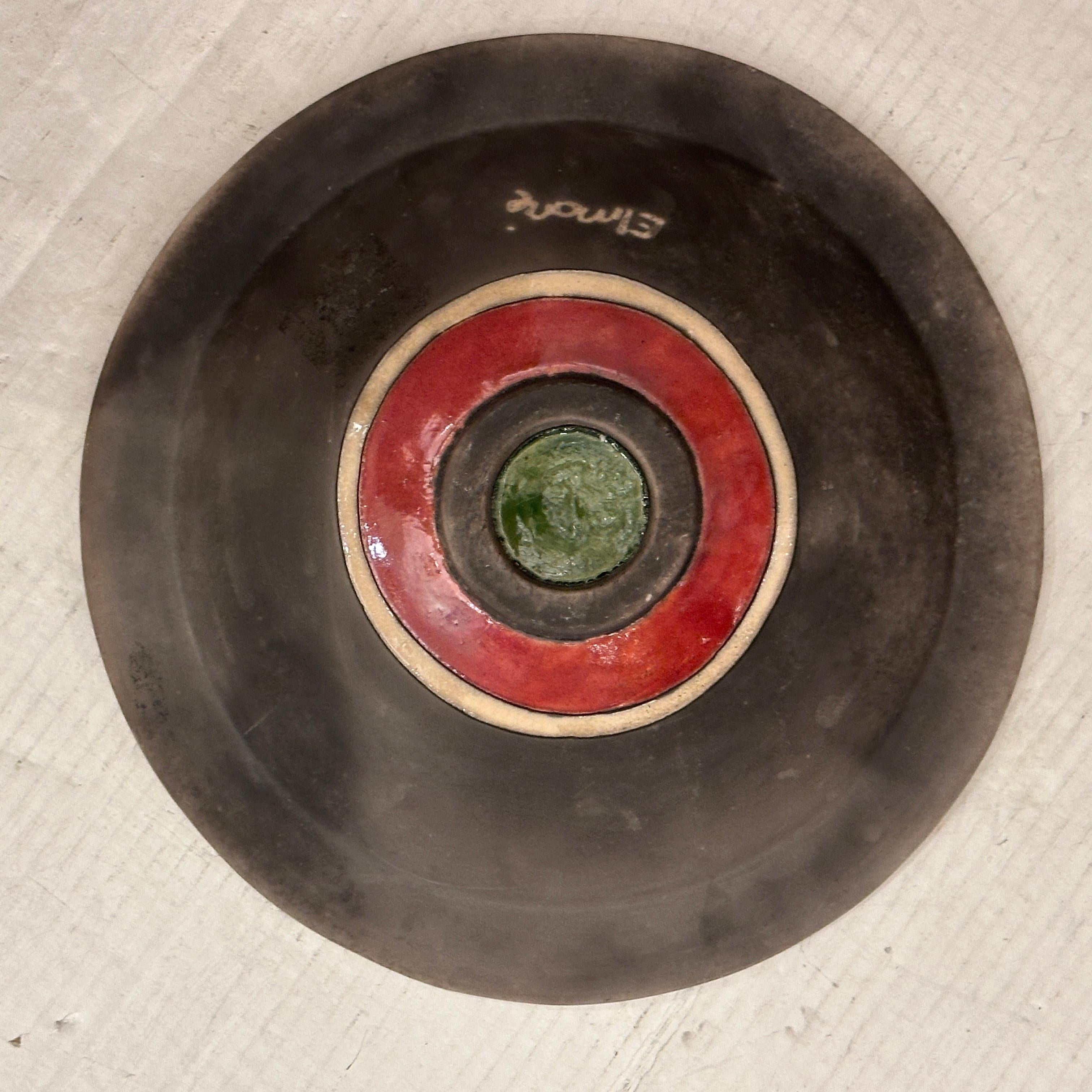 Midcentury Ceramic Plate im Angebot 3