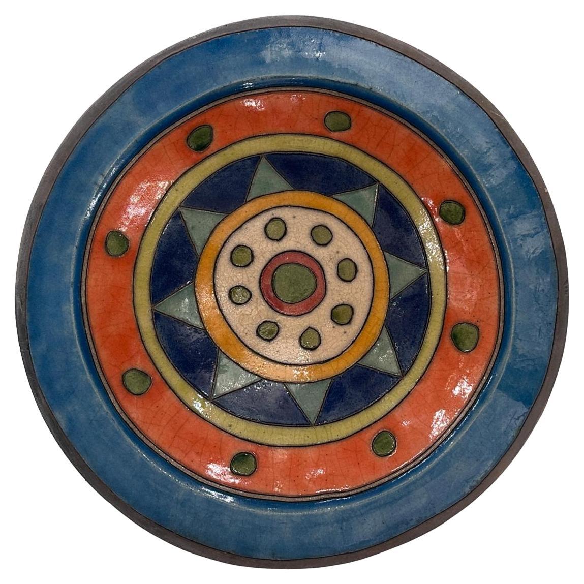 Midcentury Ceramic Plate