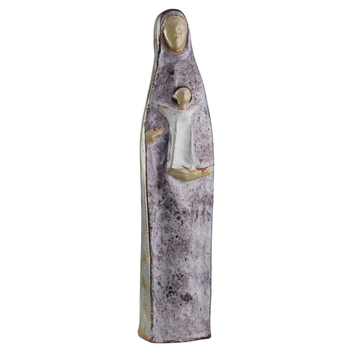 Mid‑Century Ceramic Sculpture by Perignem, Belgium, 1960