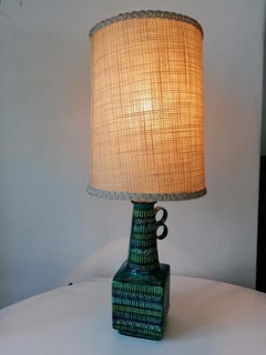 Midcentury Ceramic Table Lamp Attributed to Bitossi