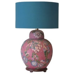 Midcentury Ceramic Table Lamp by Regina, Belgium, 1970s