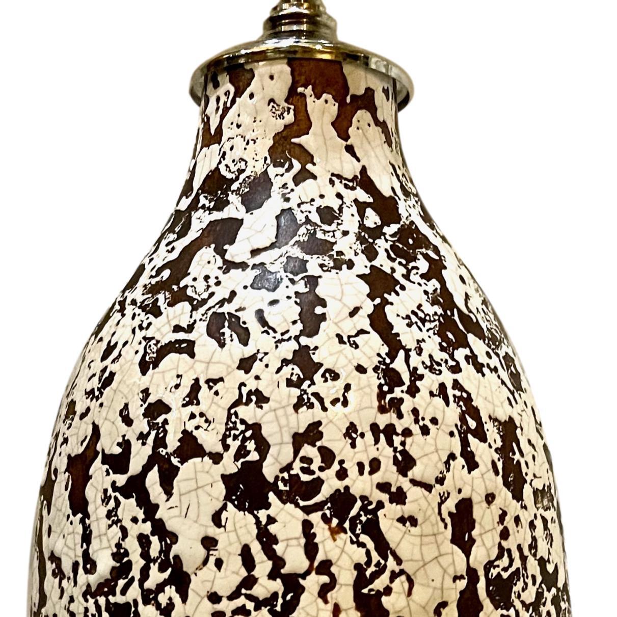 Italian Midcentury Ceramic Table Lamp For Sale