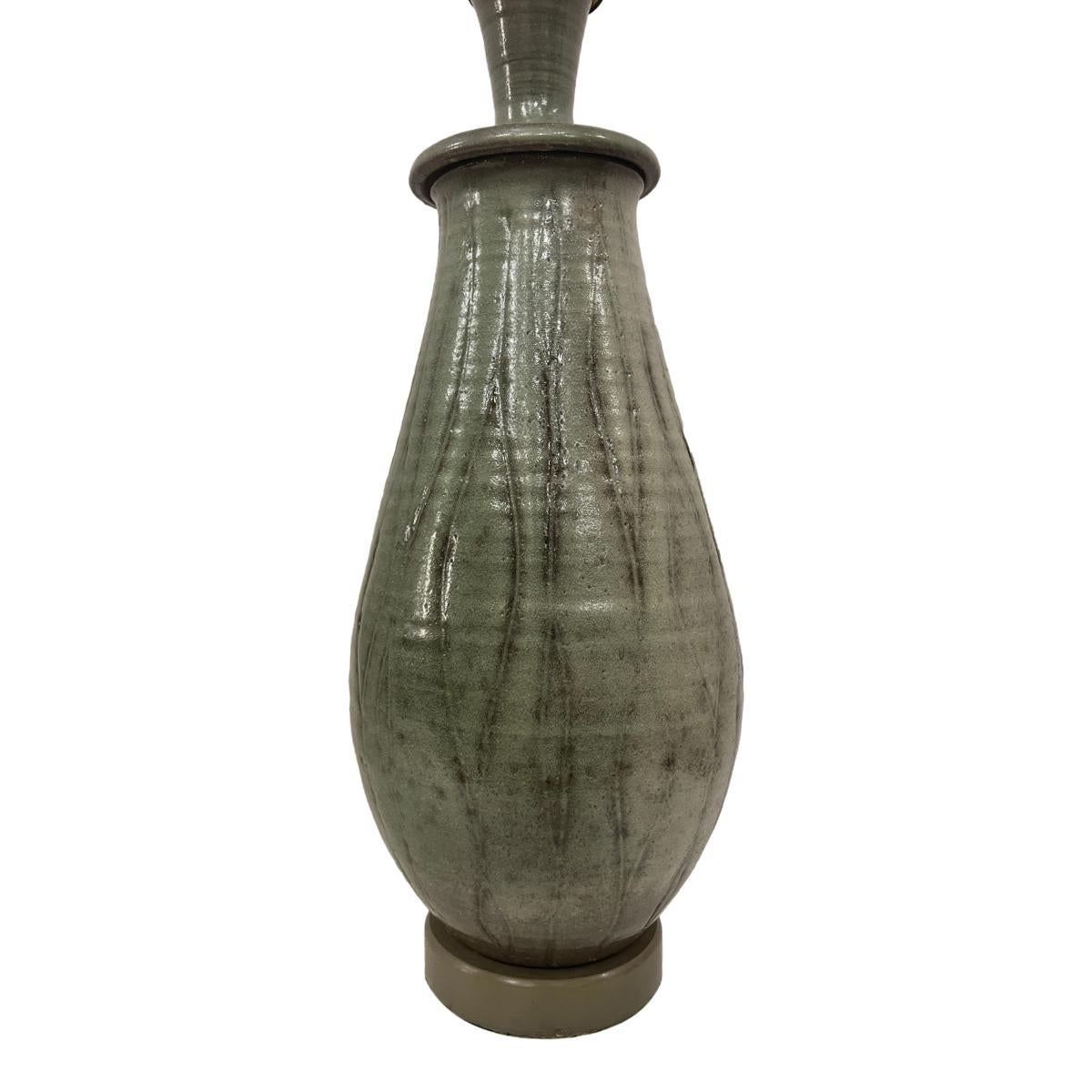 Italian Midcentury Ceramic Table Lamp For Sale
