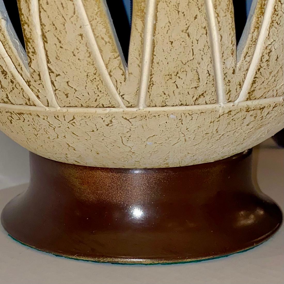 Mid-20th Century Midcentury Ceramic Table Lamp For Sale