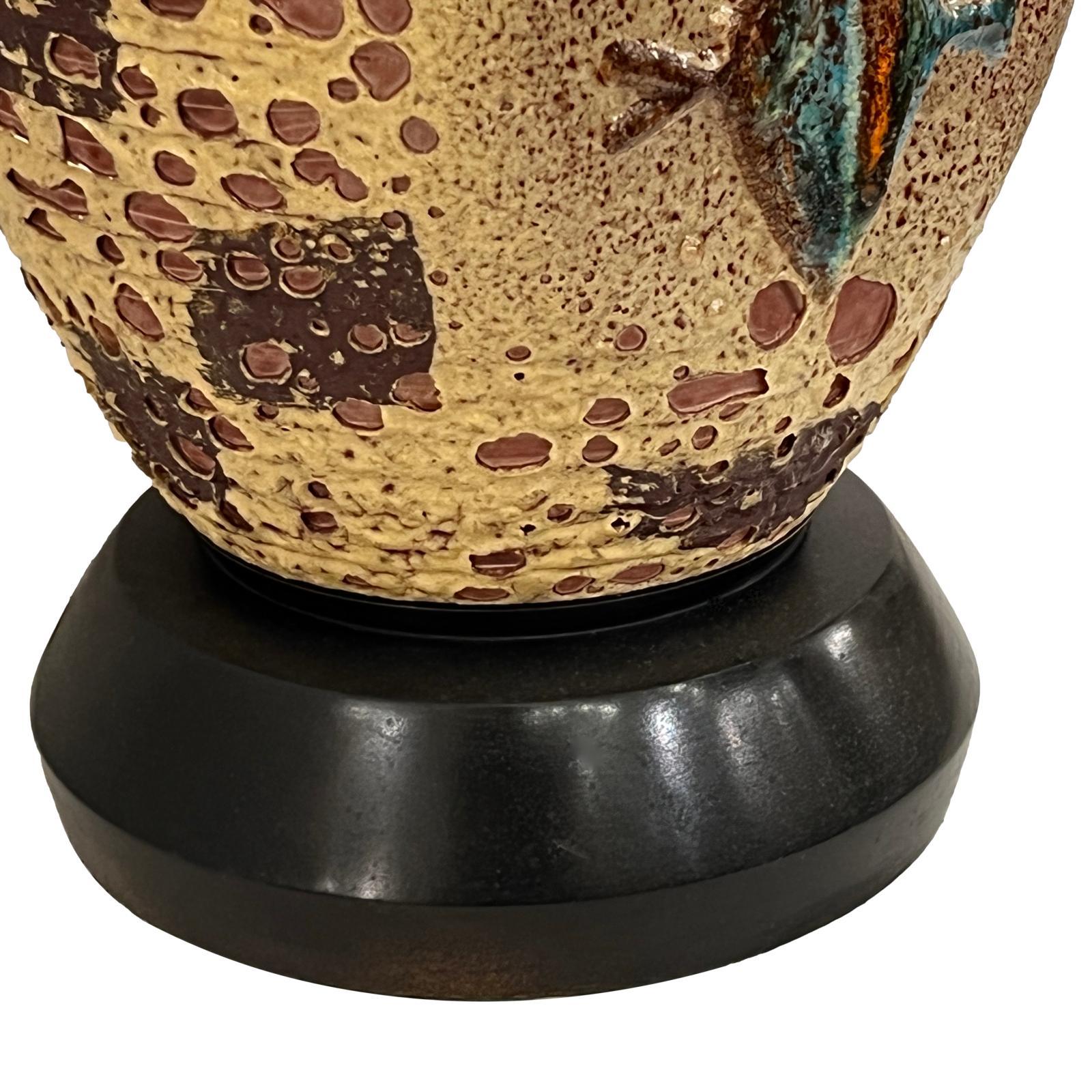 Mid Century Ceramic Table Lamp For Sale 1