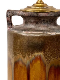 Single Mid-Century Ceramic Table Lamp