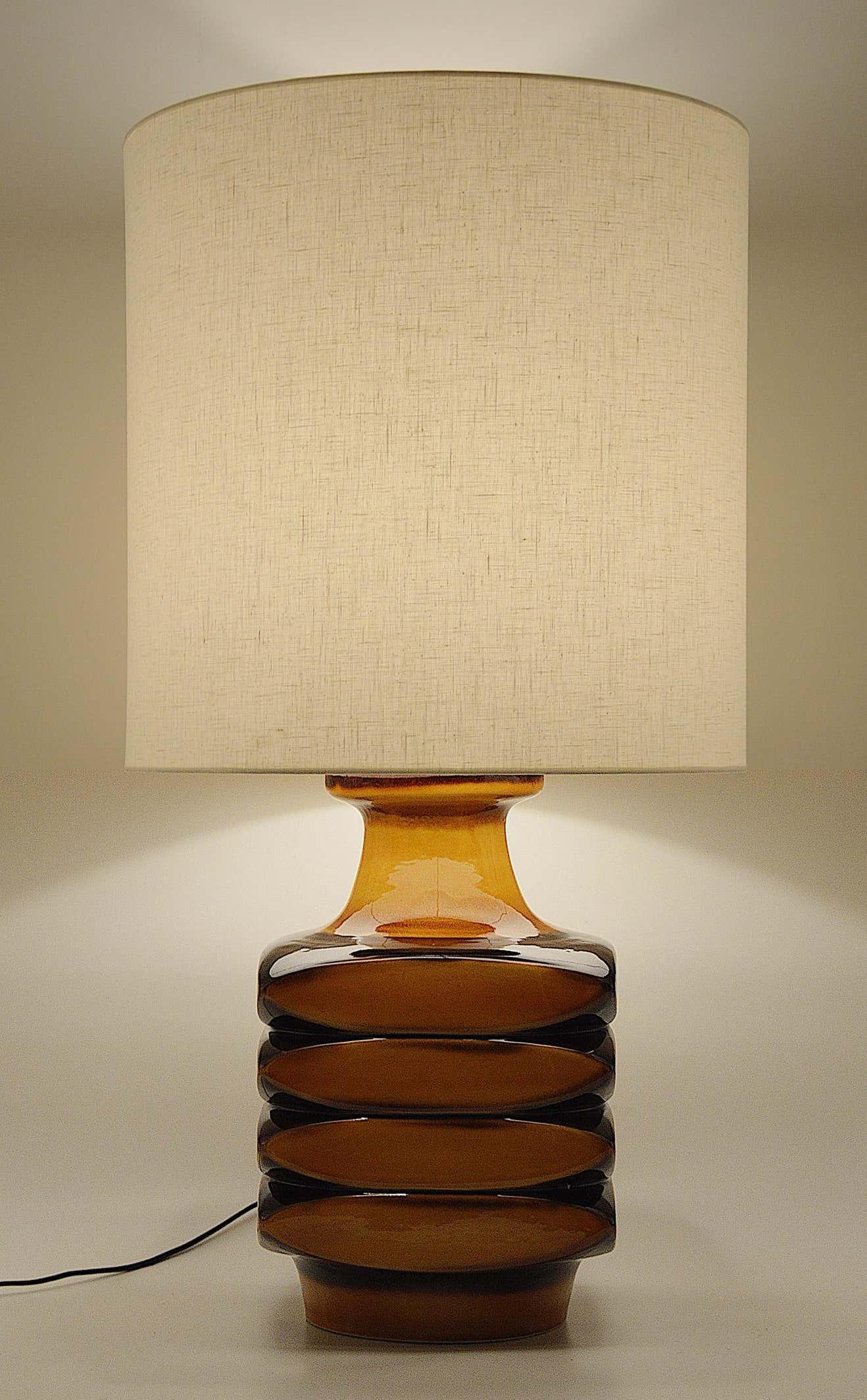 Mid-Century Modern Midcentury Ceramic Table or Floor Lamp, 1960s