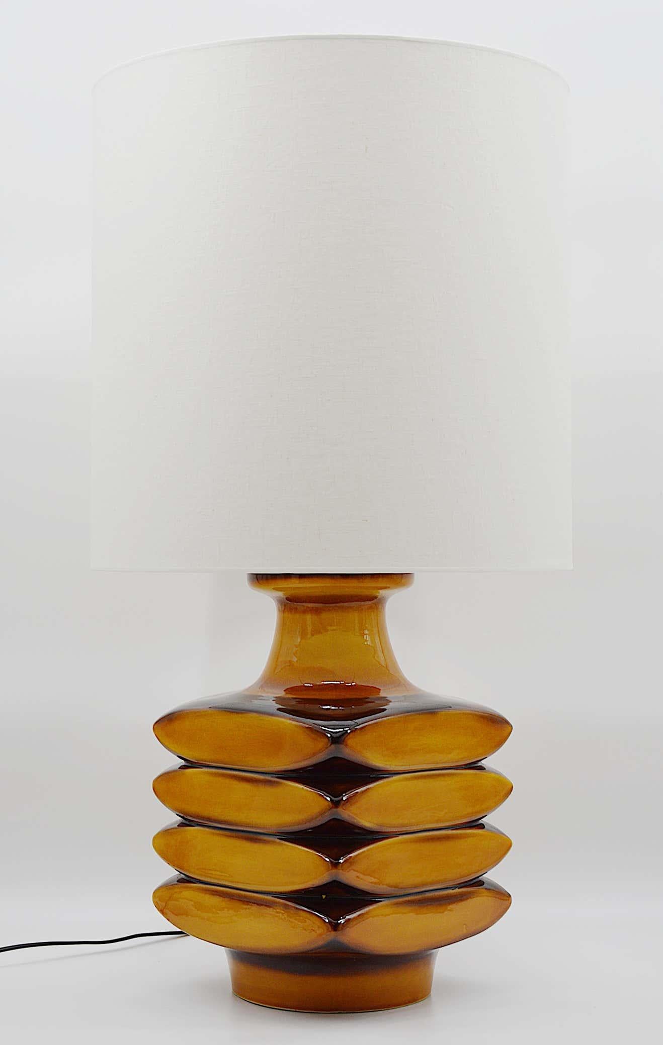 Mid-20th Century Midcentury Ceramic Table or Floor Lamp, 1960s