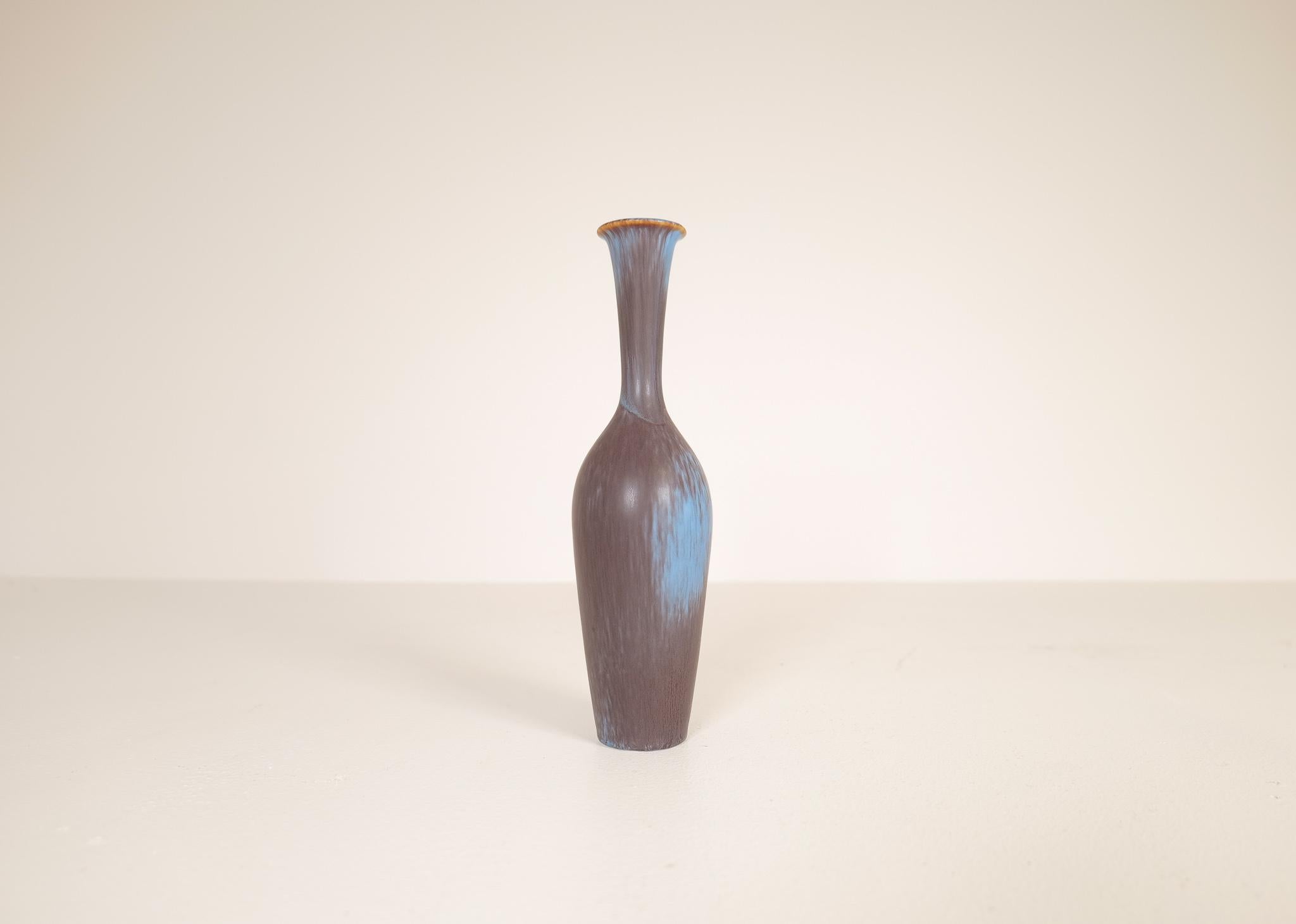 Vase et bol en céramique moderne du milieu du siècle Gunnar Nylund Rörstrand, Suède, années 1950 en vente 1