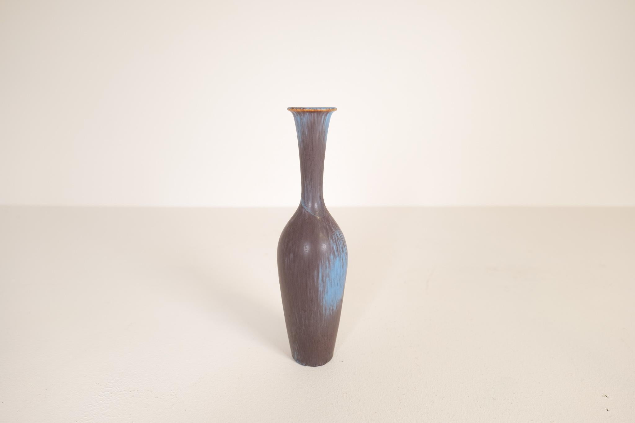 Midcentury Modern Ceramic Vase and Bowl Gunnar Nylund Rörstrand, Sweden, 1950s For Sale 3