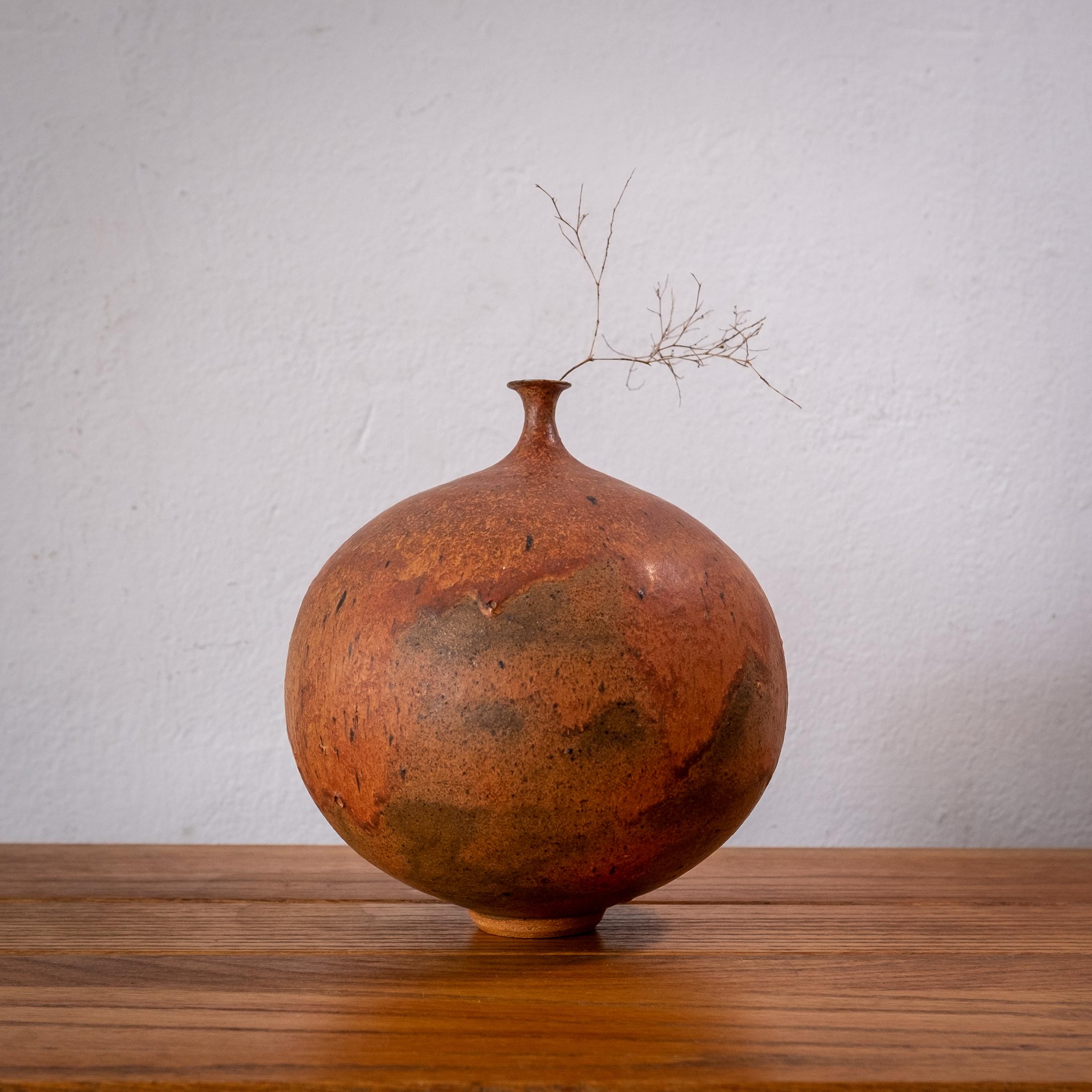 Midcentury Ceramic Vase by California Artist, Ed Cromey 3