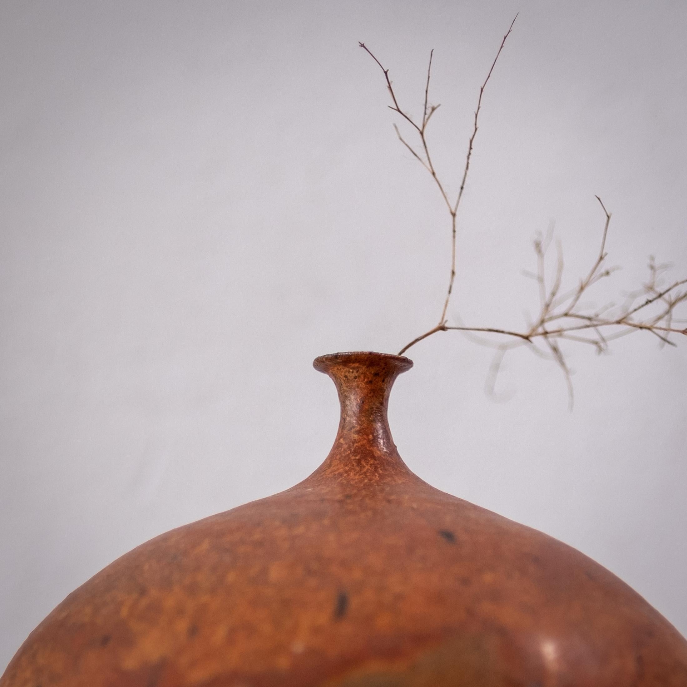 Midcentury Ceramic Vase by California Artist, Ed Cromey 2