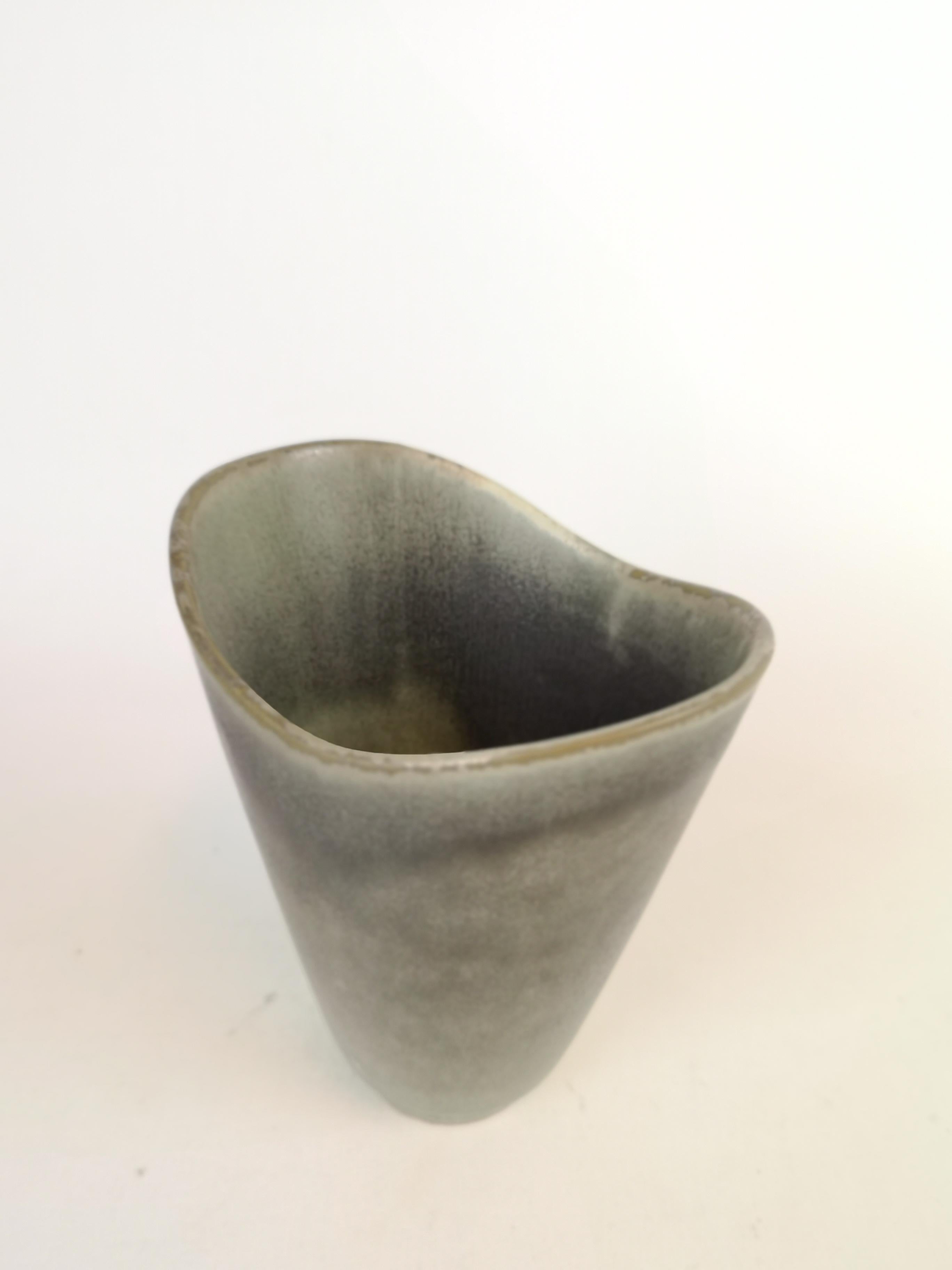 Mid-Century Modern Midcentury Ceramic Vase by Carl-Harry Stålhane for Rörstrand, Sweden, 1950s