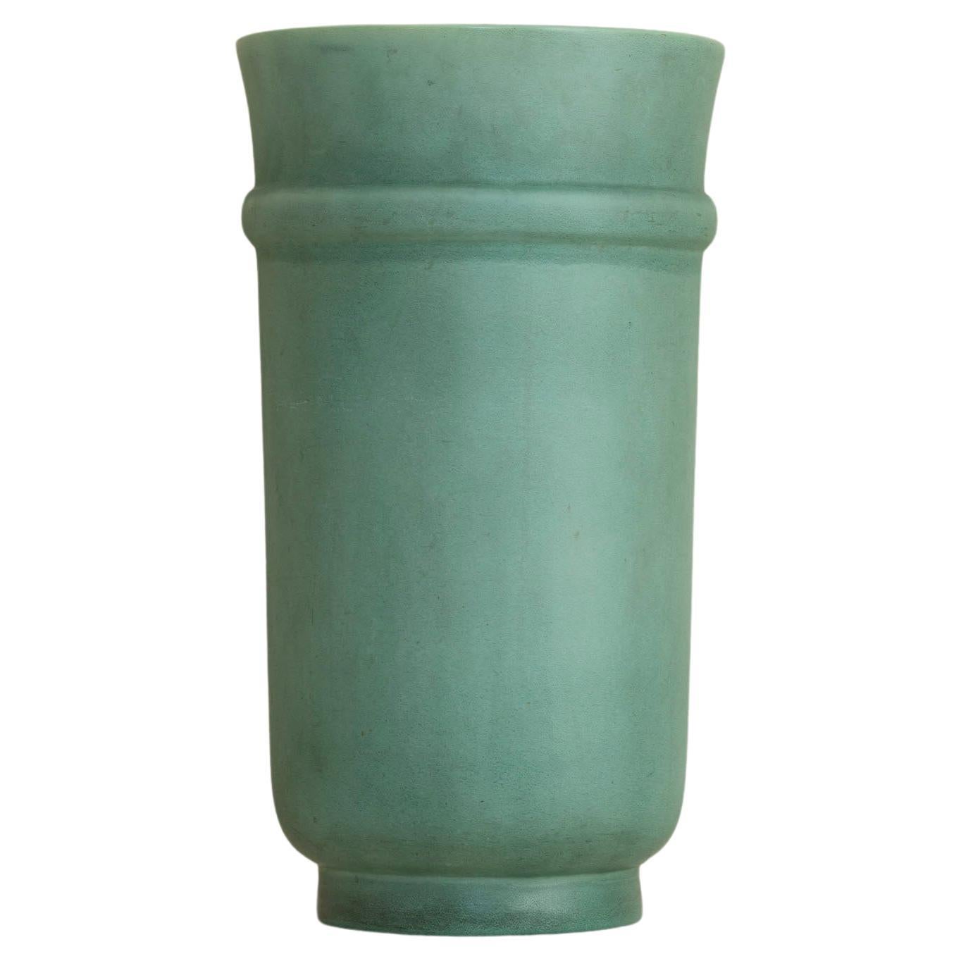 Keramikvase aus der Mitte des Jahrhunderts von Gio Ponti für Richard Ginori, Italien 1940er Jahre