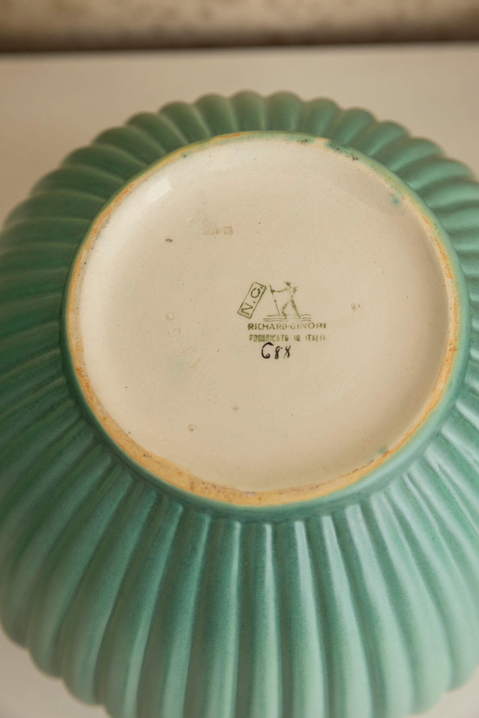 Mid-20th Century Midcentury ceramic vase by Gio Ponti for Richard Ginori, Italy 1947