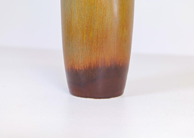 Midcentury Ceramic Vase Carl-Harry Stålhane for Rörstrand, Sweden For Sale 1
