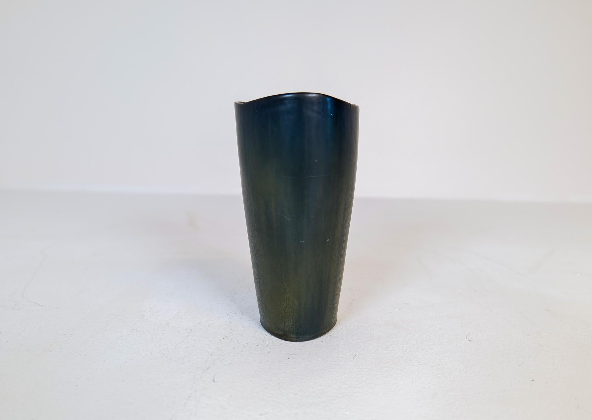 Vase en céramique du milieu du siècle dernier, Gunnar Nylund Rrstrand, Suède, années 1950 en vente 3