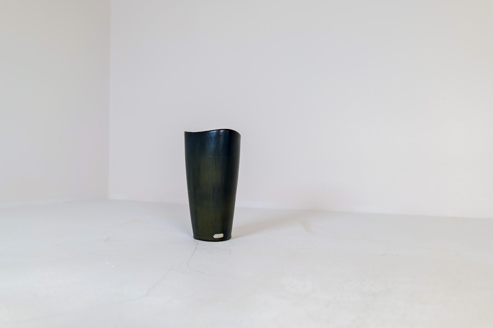 Vase en céramique du milieu du siècle dernier, Gunnar Nylund Rrstrand, Suède, années 1950 en vente 7