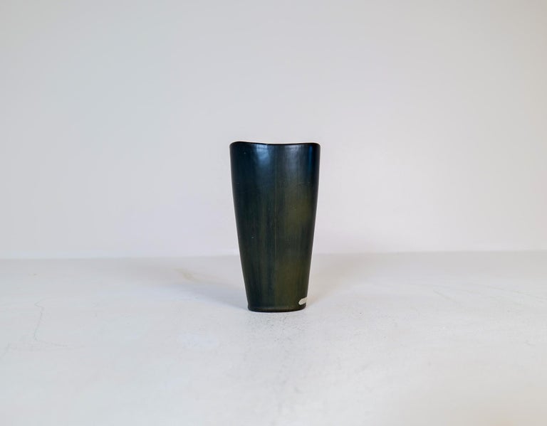 Mid-Century Modern Midcentury Ceramic Vase Gunnar Nylund Rörstrand, Sweden, 1950s For Sale