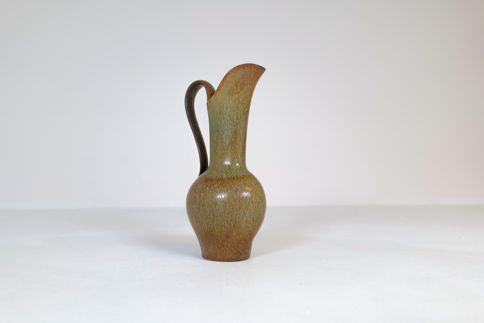 Jarrón de cerámica de mediados de siglo Gunnar Nylund Rörstrand, Suecia, 1950 en Bueno estado para la venta en Hillringsberg, SE