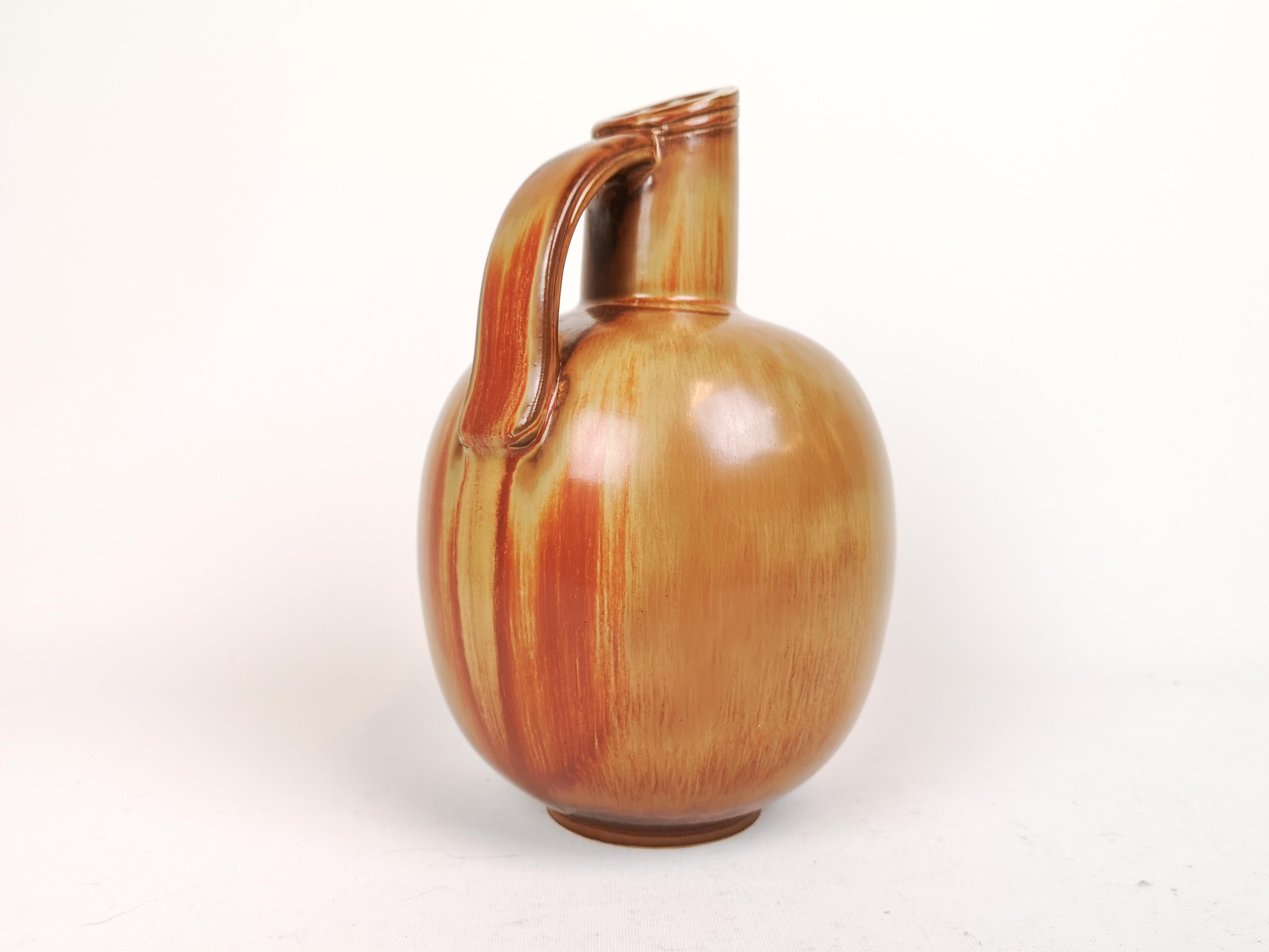 Mid-Century Modern Vase en céramique moderne du milieu du siècle Gunnar Nylund Rörstrand, Suède années 1950 en vente