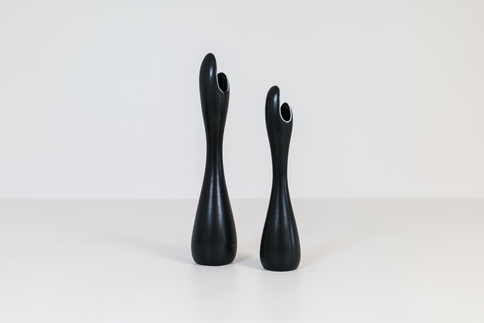 Swedish Midcentury Modern Ceramic Vases 