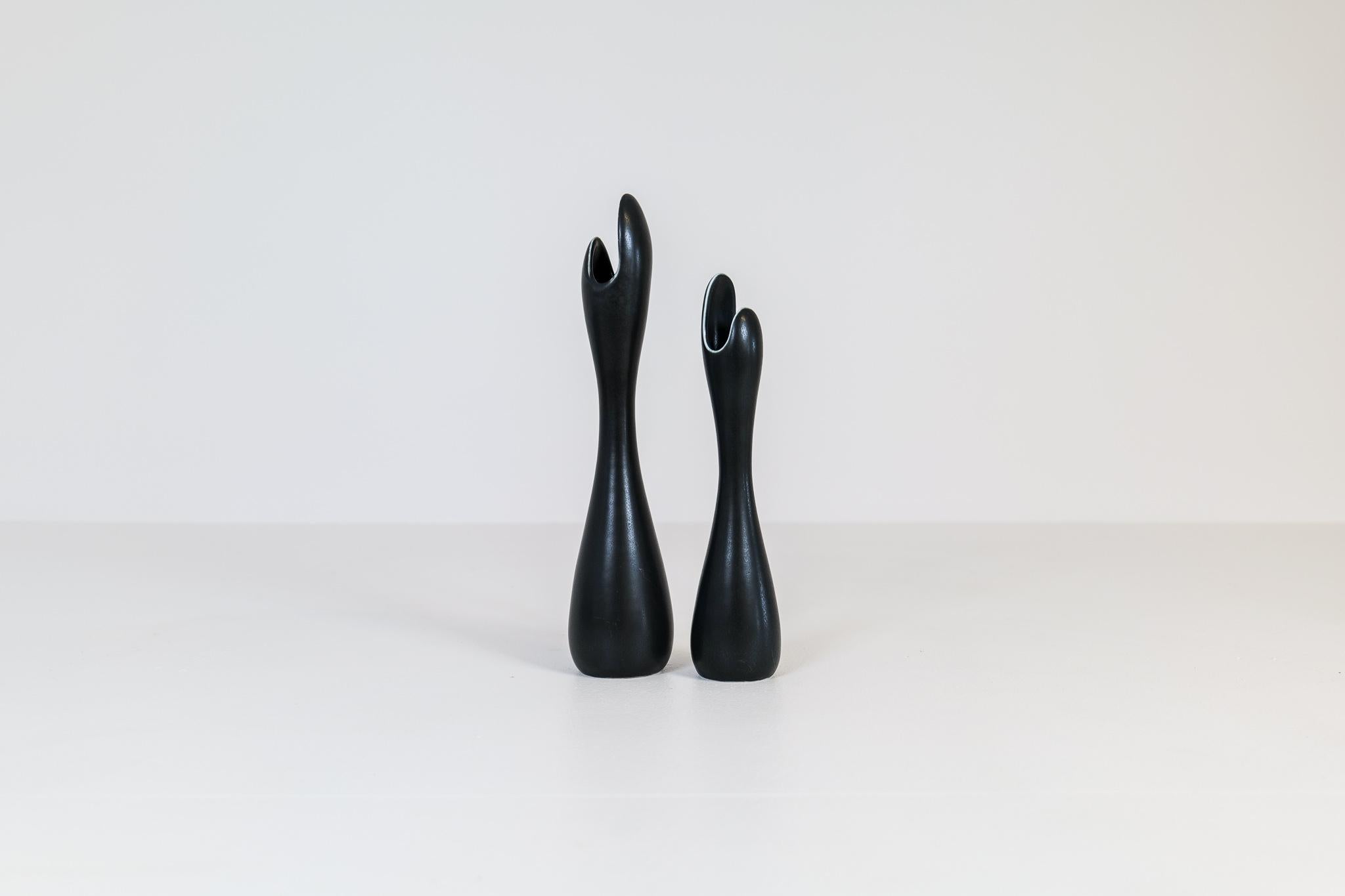 Midcentury Modern Ceramic Vases 