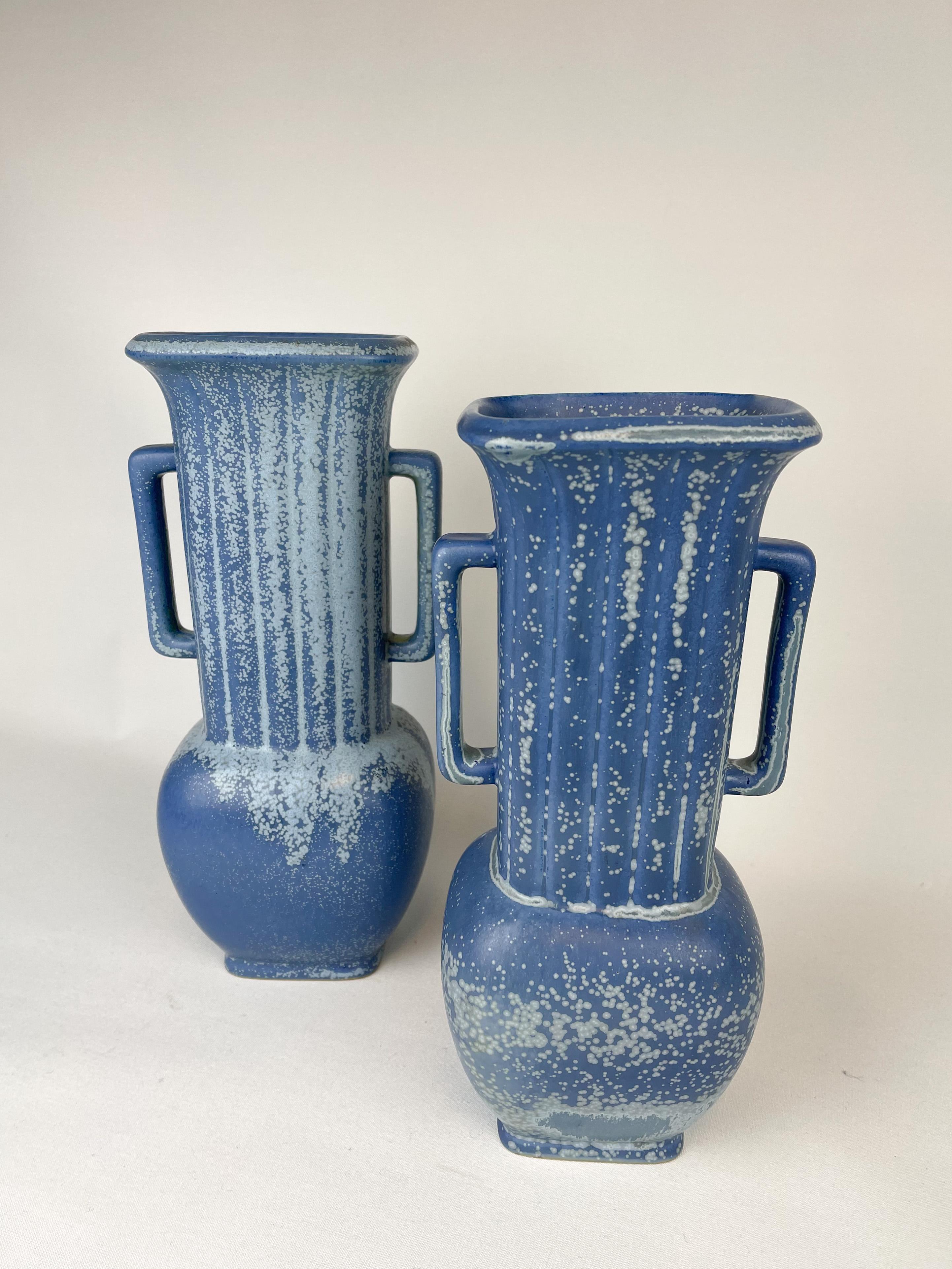 Midcentury Ceramic Vases Gunnar Nylund Rörstrand, Sweden In Good Condition In Hillringsberg, SE