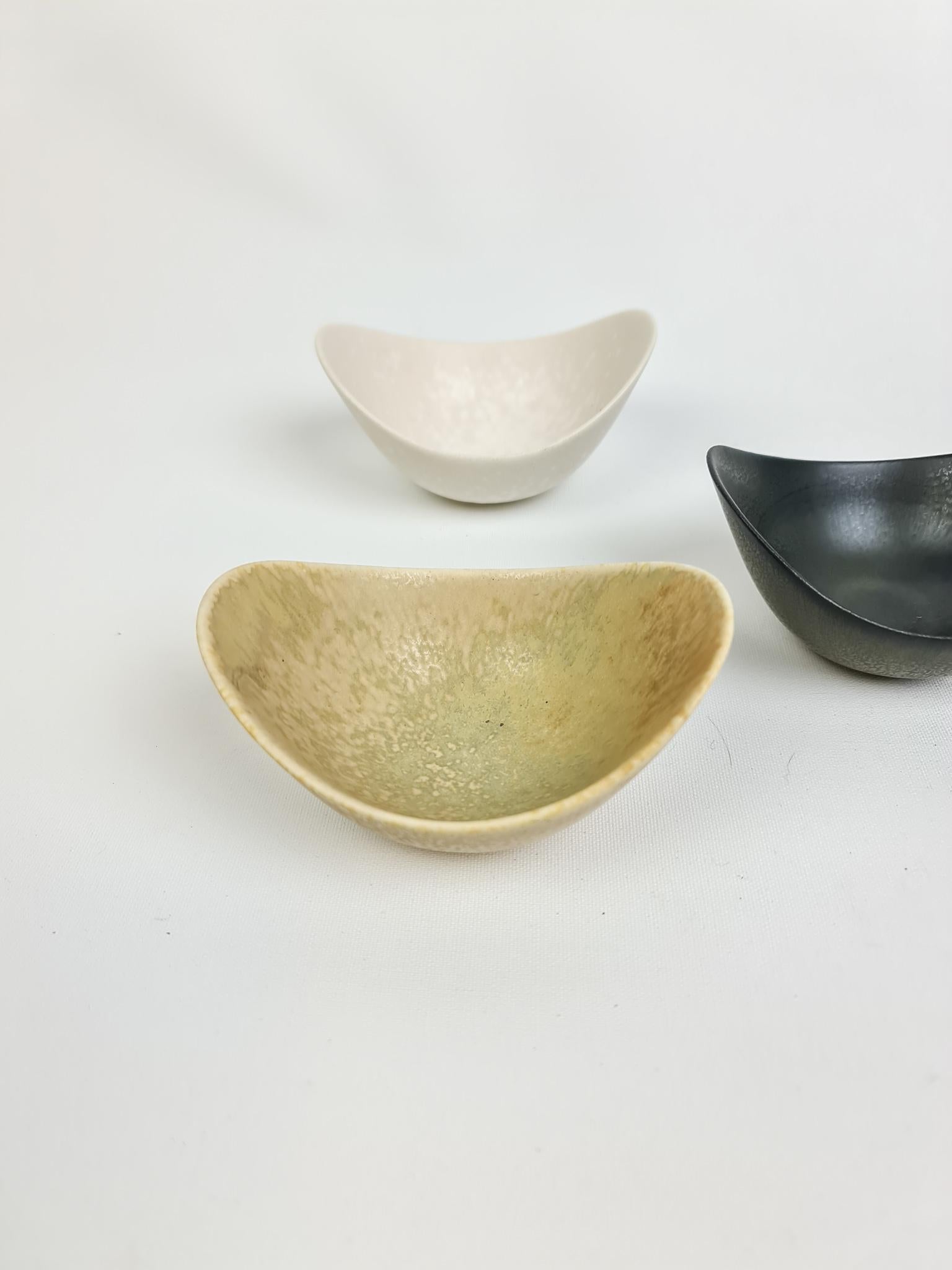 Midcentury Ceramic Vases Gunnar Nylund Rörstrand, Sweden 1