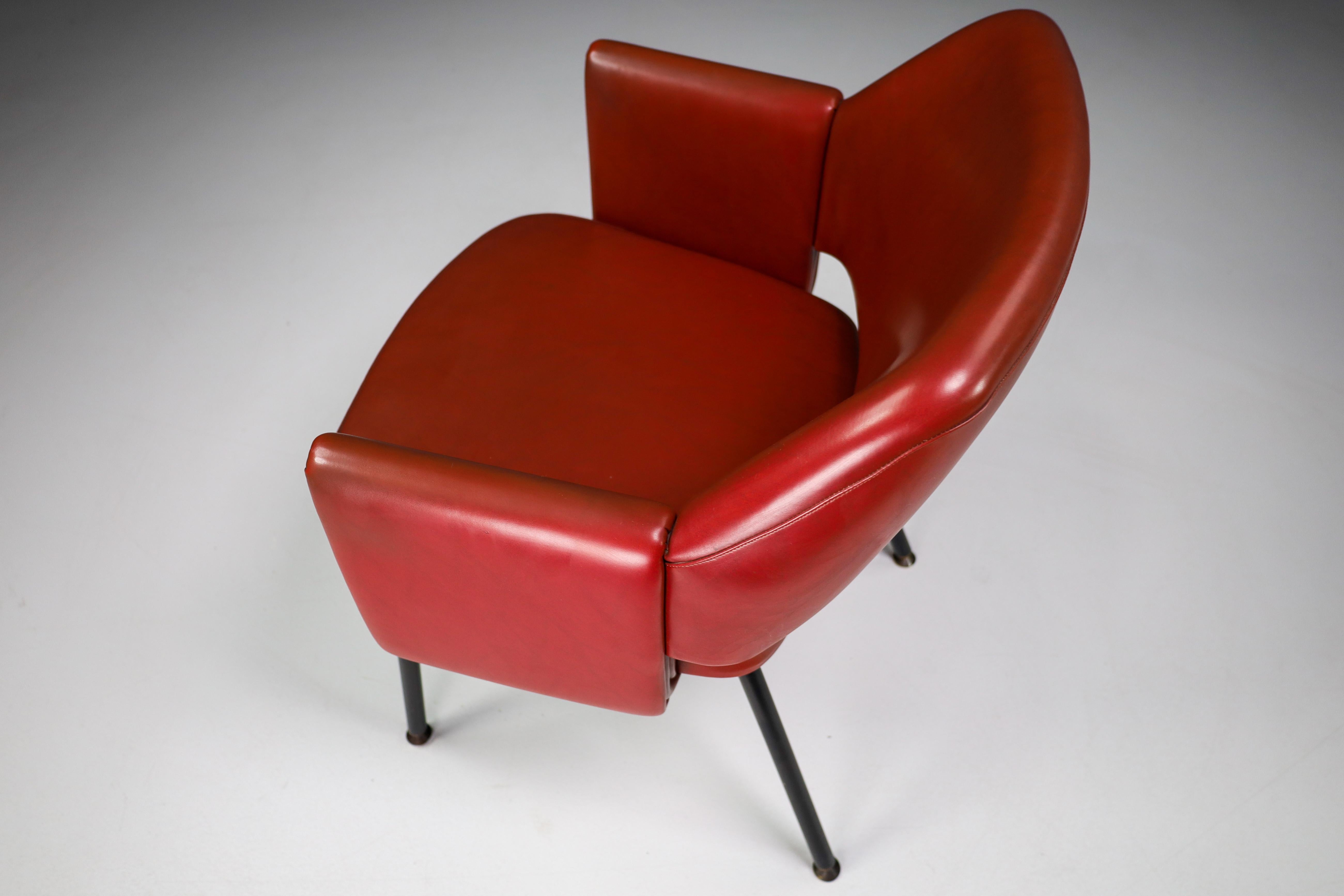 French Midcentury Chair Model 
