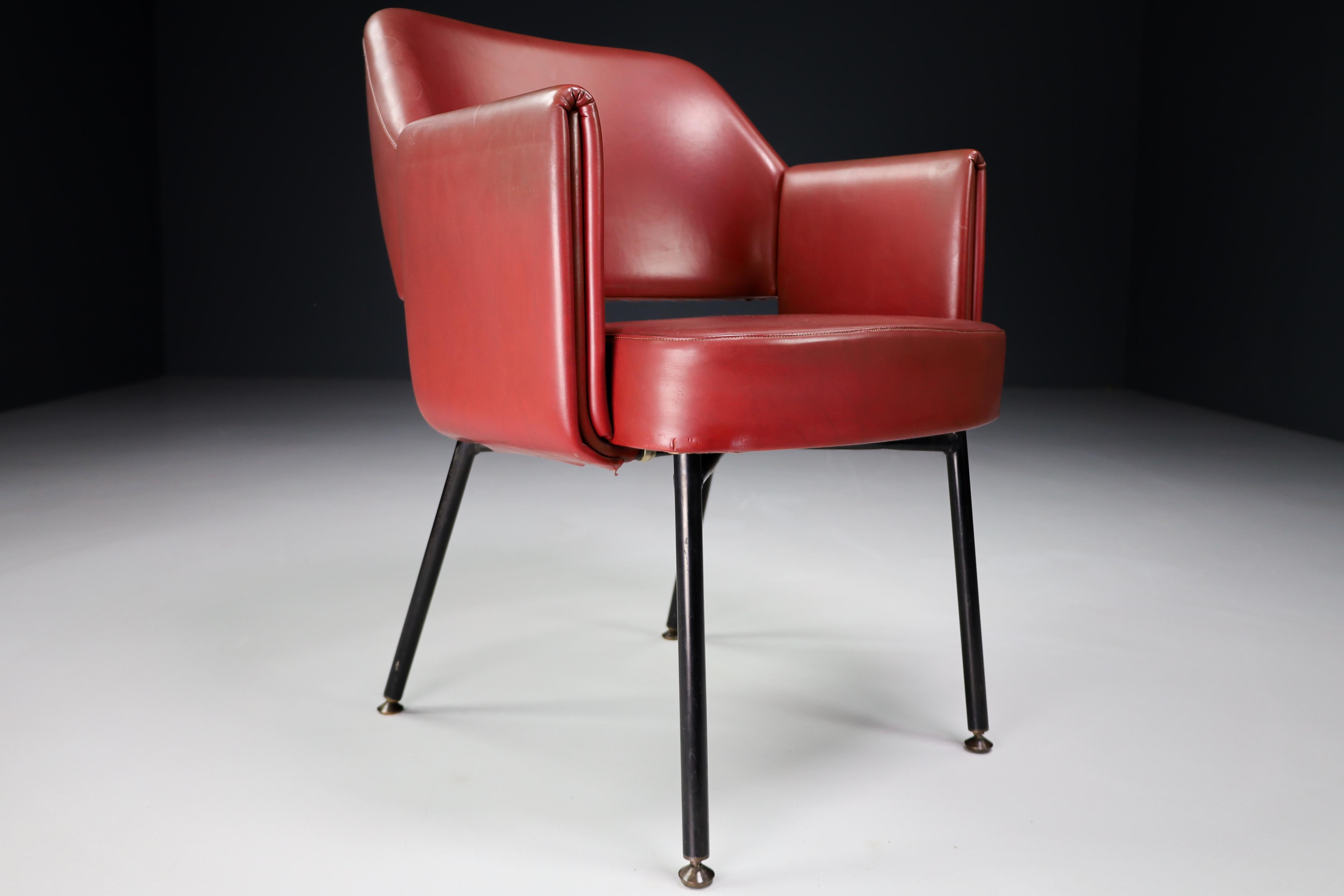 Metal Midcentury Chair Model 