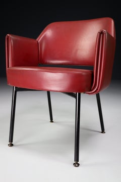 Vintage Midcentury Chair Model "Deauville", Designed by Marc and Pierre Simon, 1962