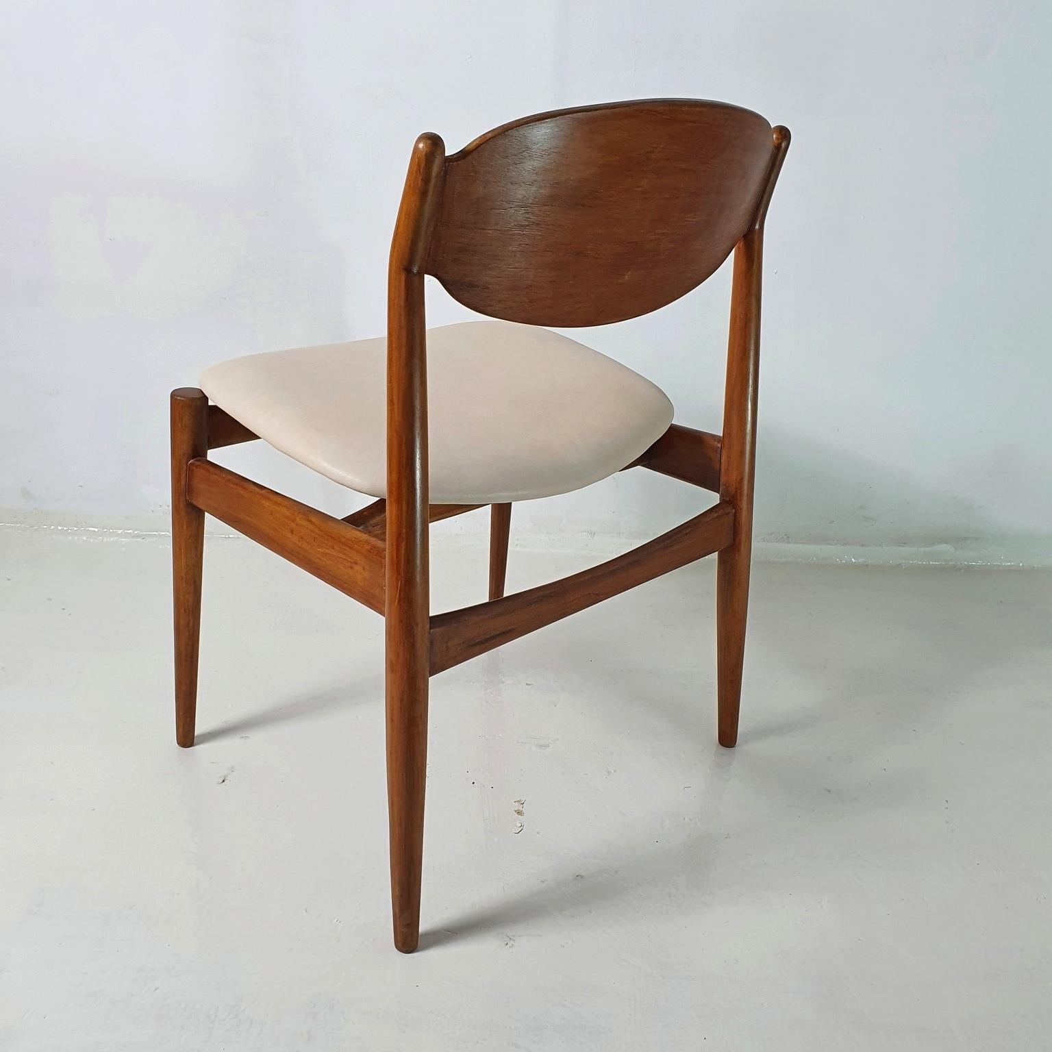 20th Century Midcentury Chairs by Leonardo Fiori for ISA Bergamo Italy