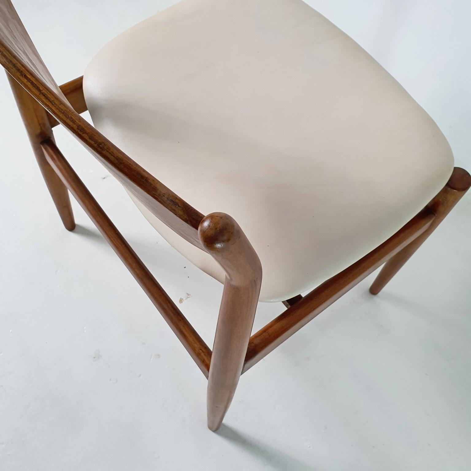 Midcentury Chairs by Leonardo Fiori for ISA Bergamo Italy 1