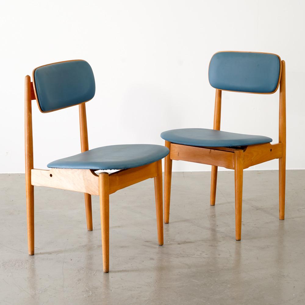 Mid-20th Century Midcentury Chairs, Manufactured 1957 in Germany For Sale
