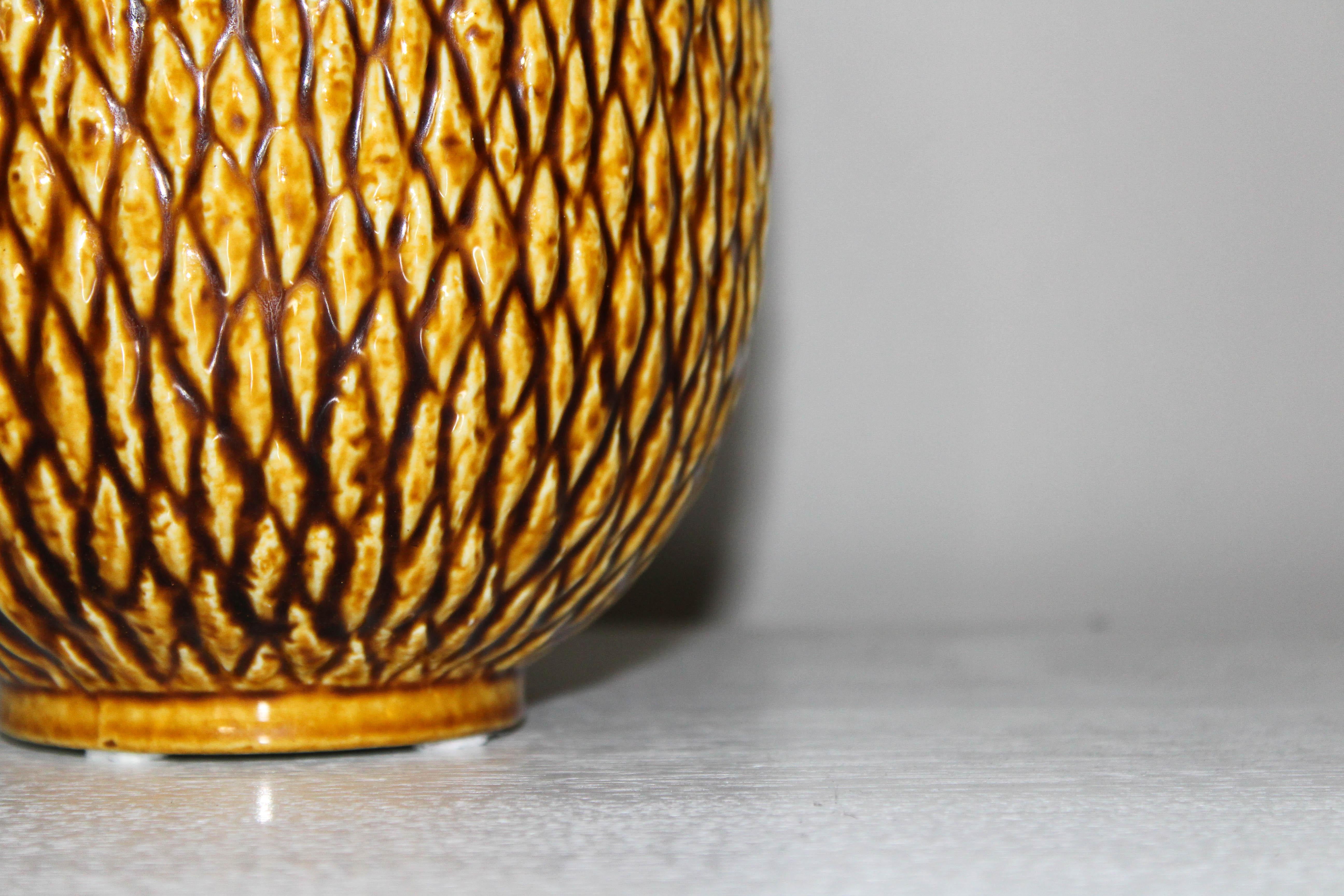 Midcentury Chamotte Vase by Gunnar Nylund for Rörstrand For Sale 2