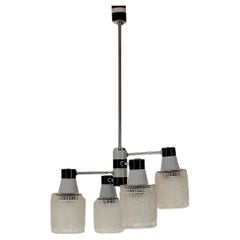 Midcentury Chandelier by Drukov, 1970's, Czechoslovakia