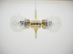 Midcentury Chandelier, by Instala Jilove, Czechoslovakia, 1960s