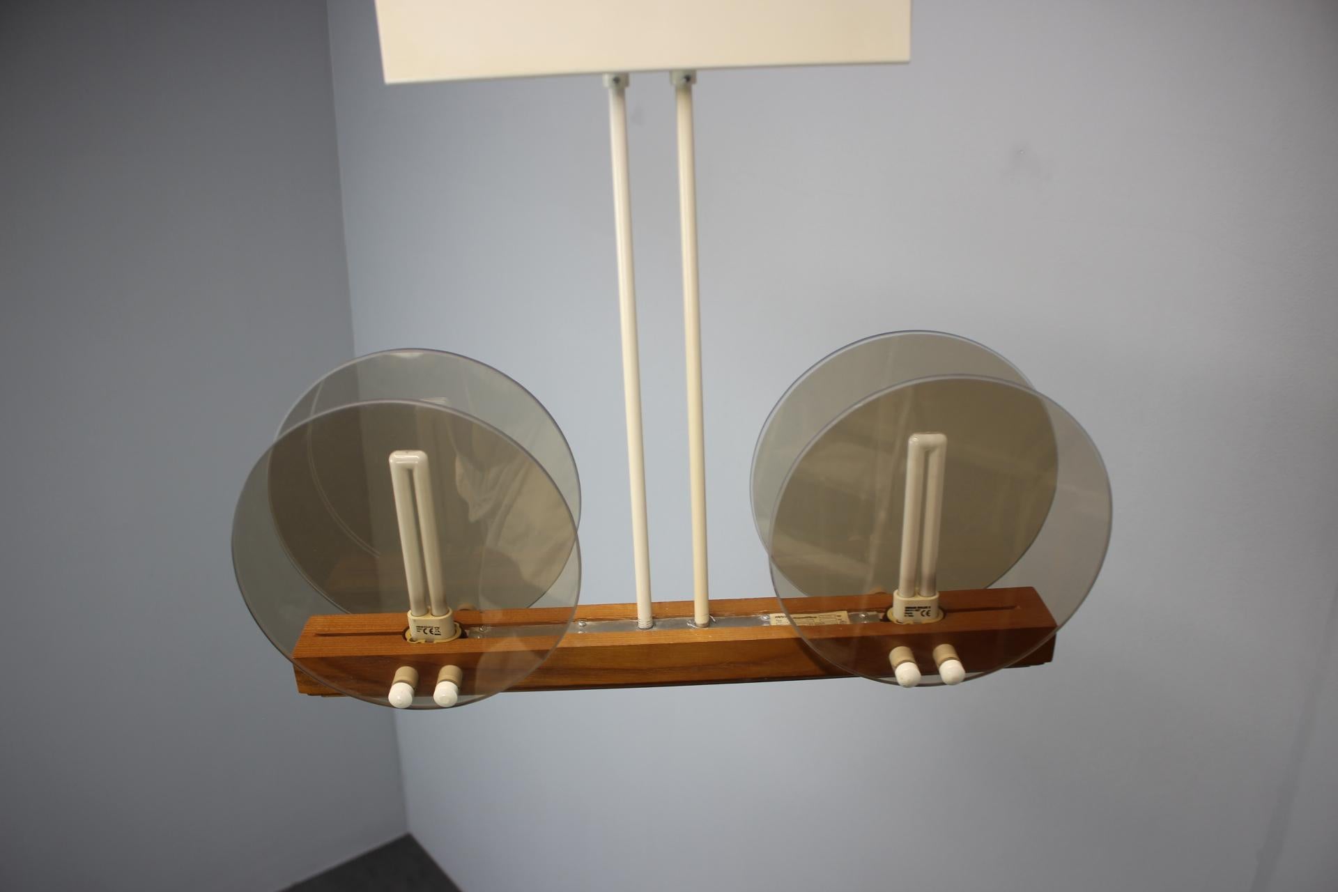 Midcentury-Kronleuchter von Inva Litomerice, 1980er Jahre im Zustand „Gut“ im Angebot in Praha, CZ